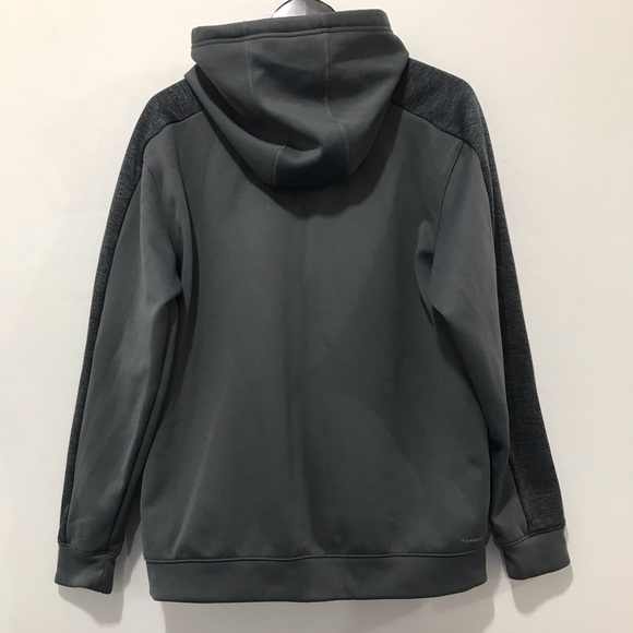 Men’s Adidas Climawarm Grey Hoodie - Picture 2 of 6